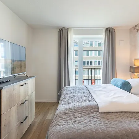 Lägenhet Apartmenthaus Vor Den Halligen Wattsegler De Luxe