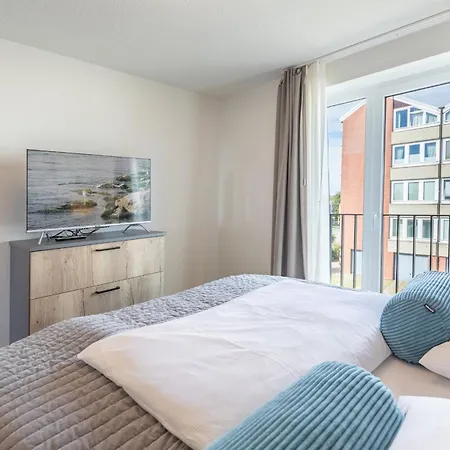 Lägenhet Apartmenthaus Vor Den Halligen Wattsegler De Luxe Nordstrand