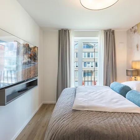 Lägenhet Apartmenthaus Vor Den Halligen Wattsegler De Luxe