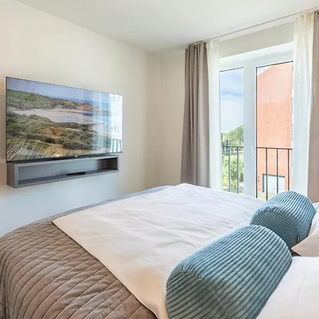 Lägenhet Apartmenthaus Vor Den Halligen Wattsegler De Luxe
