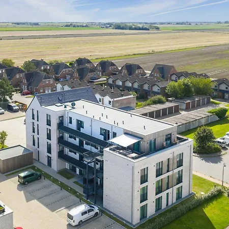 Lägenhet Apartmenthaus Vor Den Halligen Wattsegler De Luxe Nordstrand