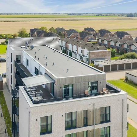 Lägenhet Apartmenthaus Vor Den Halligen Wattsegler De Luxe Nordstrand