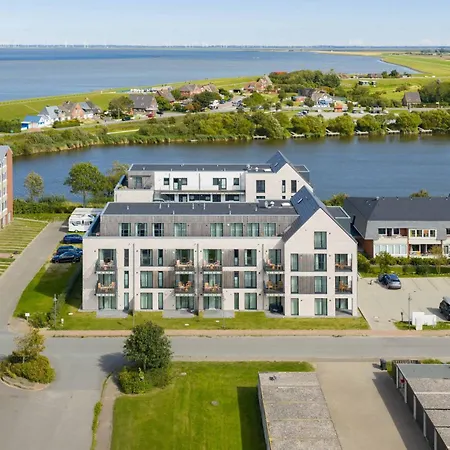 Lägenhet Apartmenthaus Vor Den Halligen Wattsegler De Luxe Nordstrand